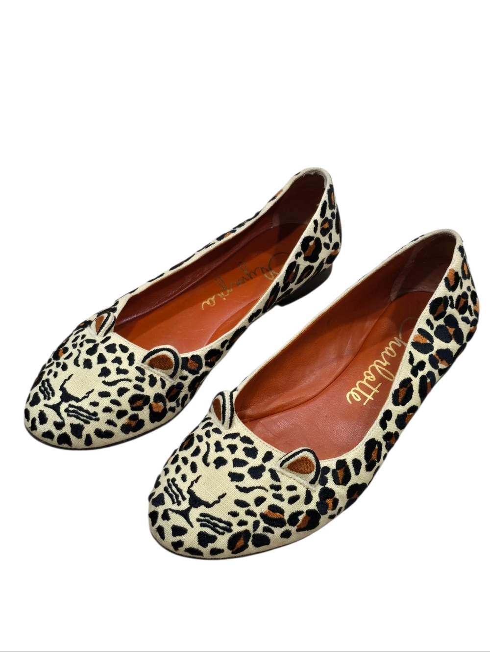 Charlotte Olympia Women Capri Cats Ballet Flats